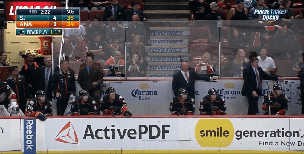 Seth Rorabaugh on Twitter "Ducks bench. As many staffers