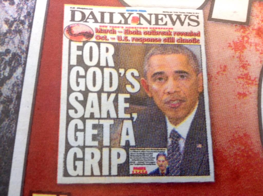Mike Mozart on Twitter "Real Ebola Newspaper Headlines Today! I swear