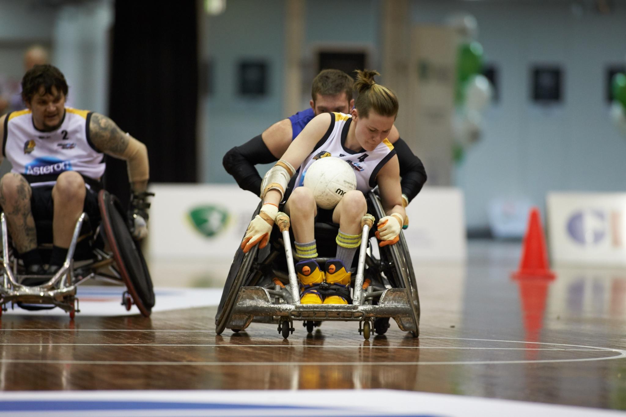 Wheelchair Rugby National Championships Green and Gold Rugby