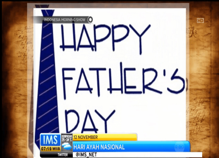 Gambar Selamat Hari Ayah 12 November