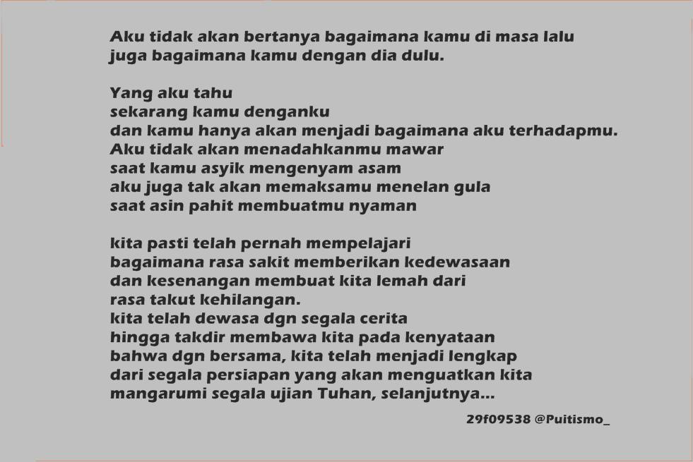 Puisi Takut Kehilangan 1001 Kumpulan Puisi Terbaik