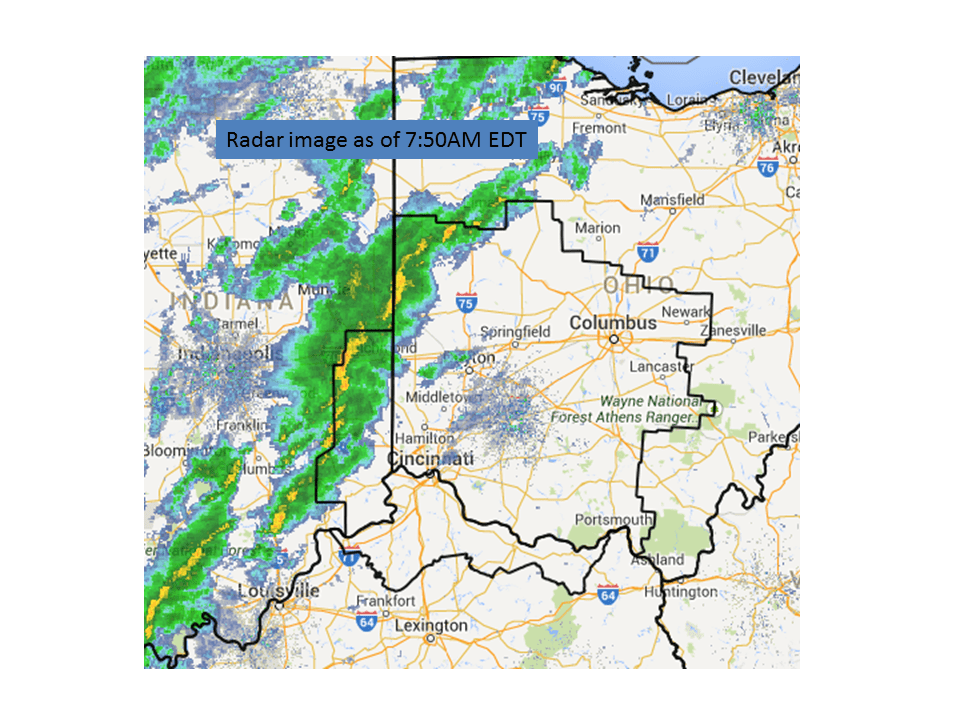 NWS Wilmington OH on Twitter "Wind gusts up to 50 mph this morning
