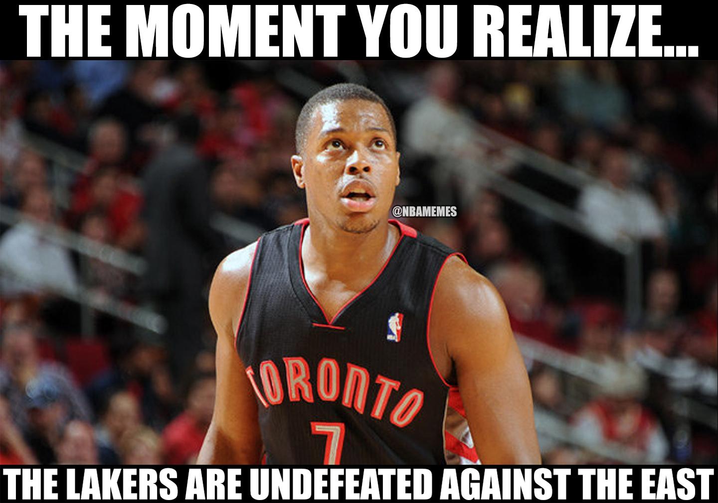 NBA Memes on Twitter "The Los Angeles Lakers are 30 against the