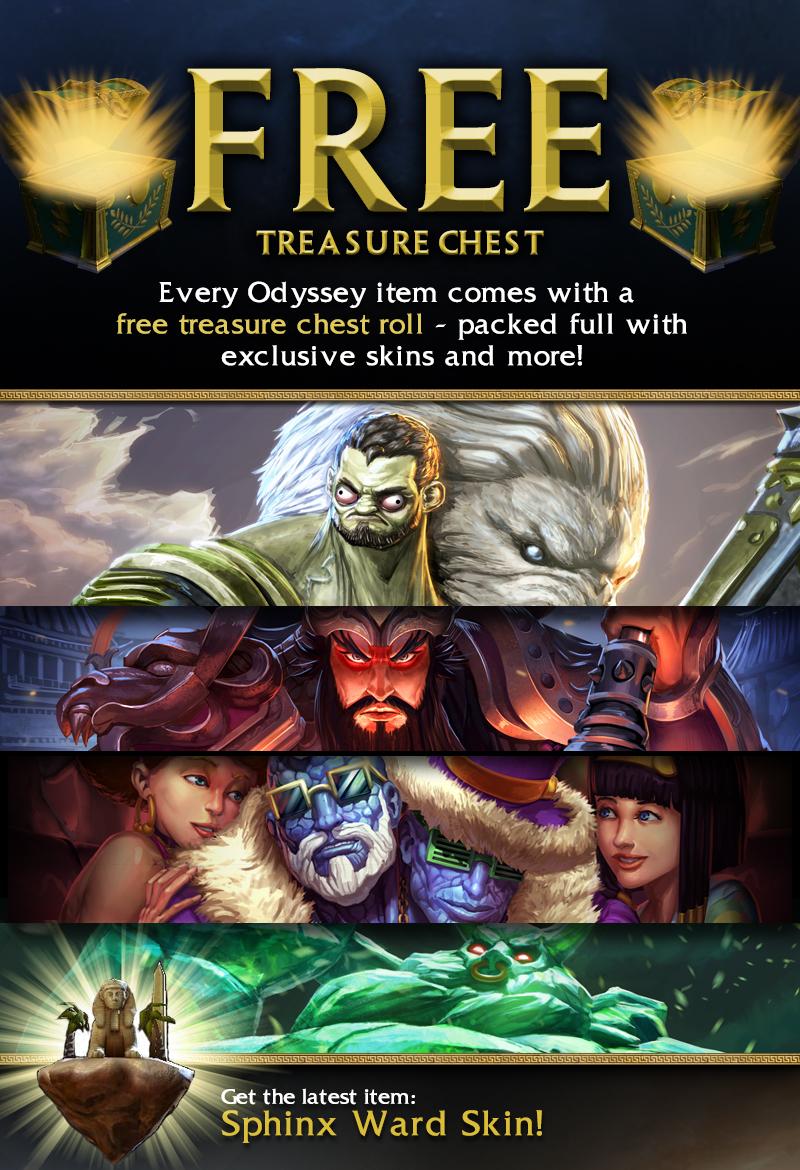 SMITE on Twitter "The newest Odyssey item is the Sphinx Ward skin! Get