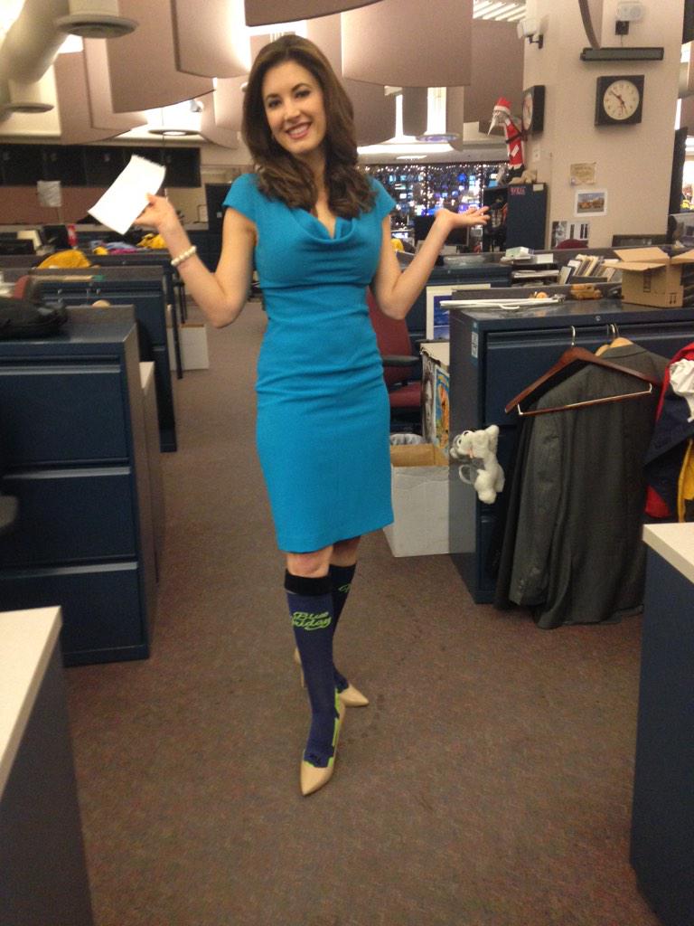 Danielle Leigh is the hottest news anchor (56k warning