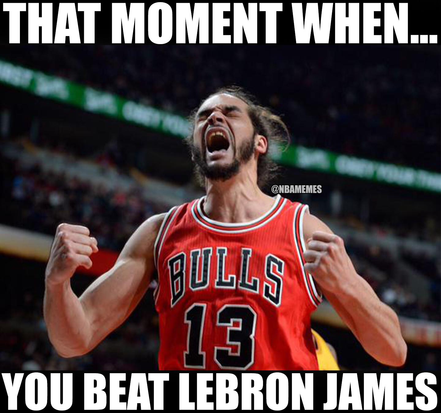 NBA Memes on Twitter "The Chicago Bulls when they beat LeBron James