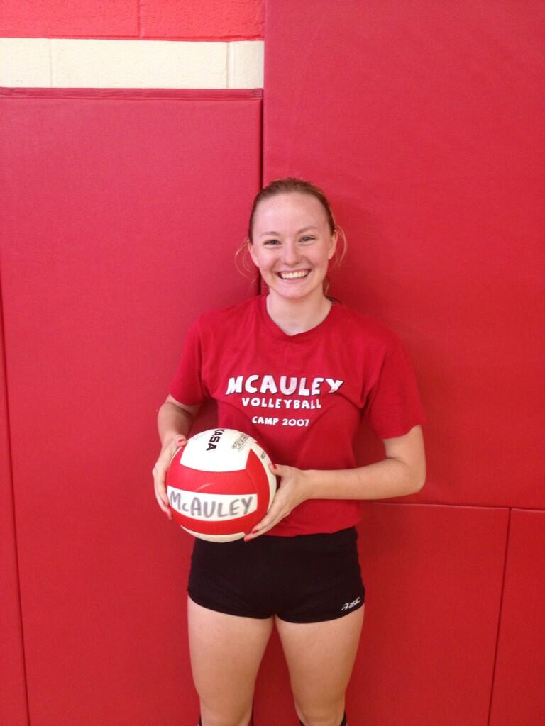McAuley Volleyball on Twitter "Varsity Feature Senior Courtney Joyce