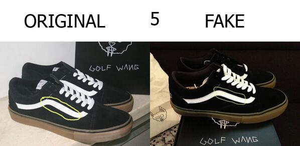 Membedakan Vans Syndicate Golf Wang Original Dengan Fake