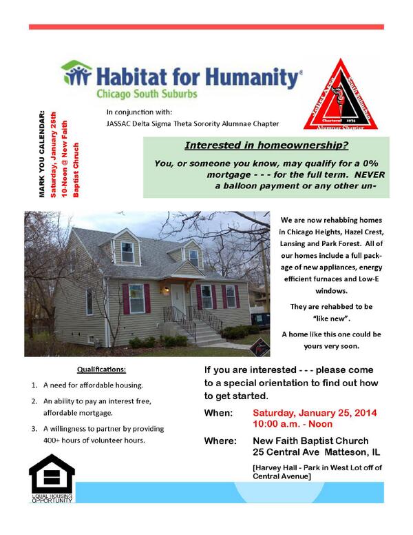 Habitat for Humanity (H4HSouthSuburb) Twitter