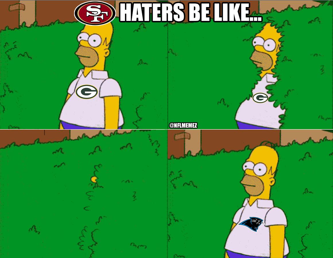 NFL Memes on Twitter "San Francisco Niners haters be like...NFL 