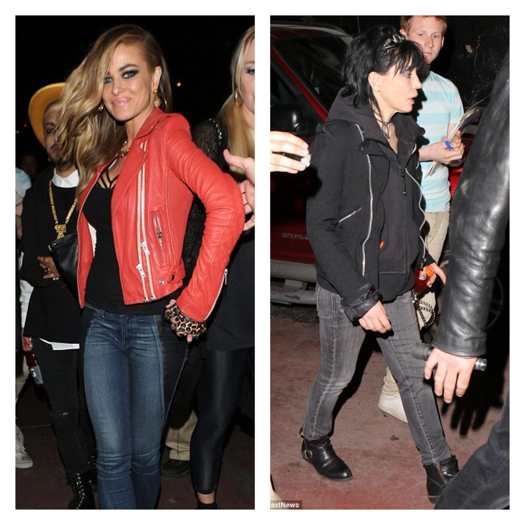Celebrity Gay Couple on Twitter "'Carmen Electra supports lesbian