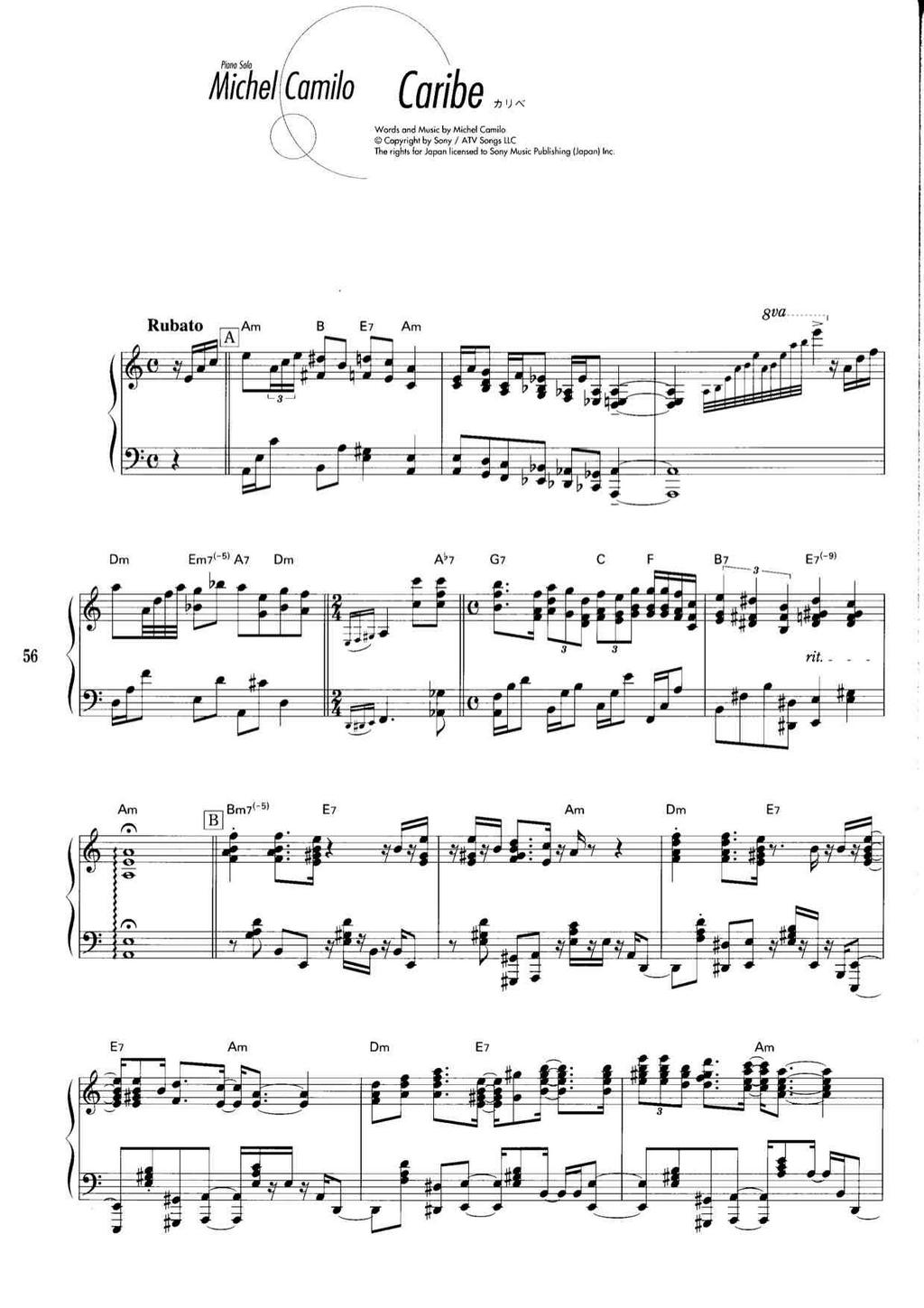 on Twitter "Caribe CHORDS in C (IDSLH