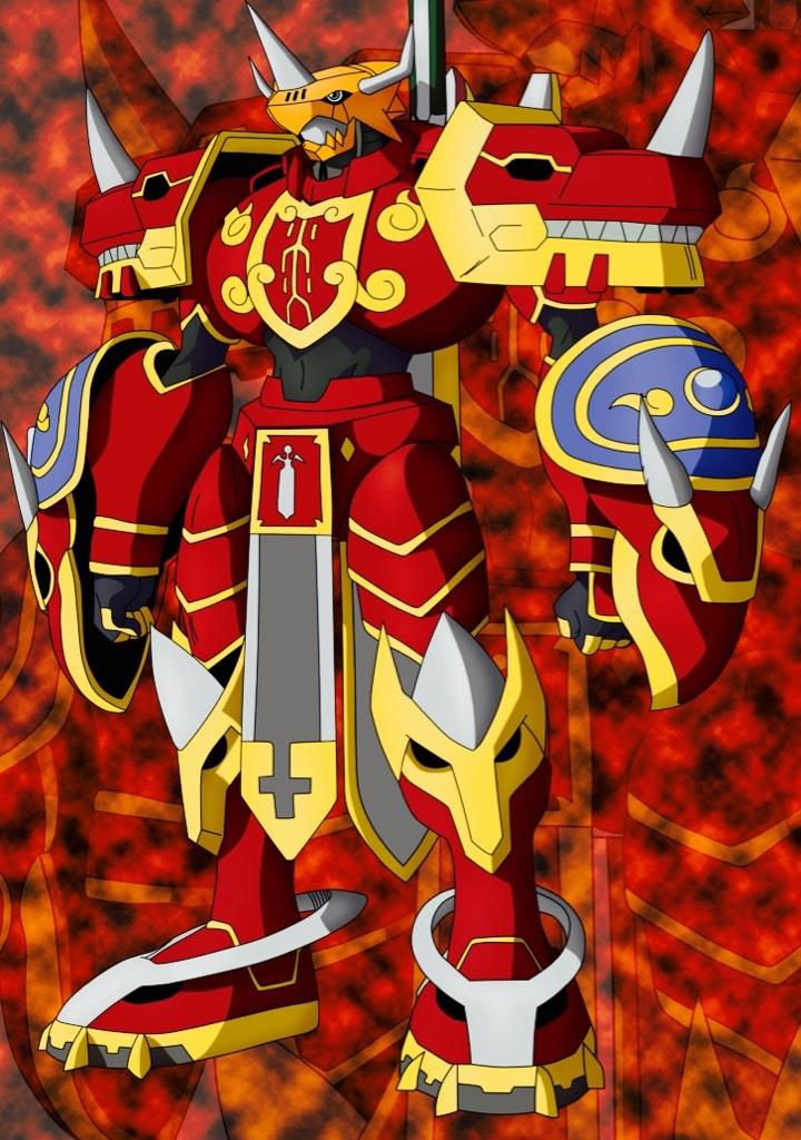 Cyber Complex on Twitter "Omnimon, Gallantmon, Imperialdramon Paladin Mode, 