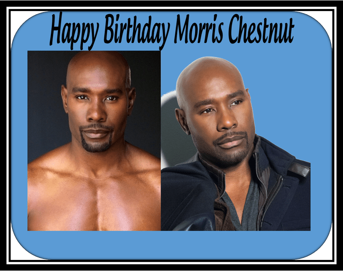 Morris Chestnut's Birthday Celebration HappyBday.to