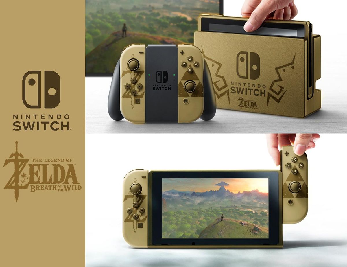 Extreme Consoles 🎮 on Twitter "Nintendo Switch Zelda special edition accessories skin set 