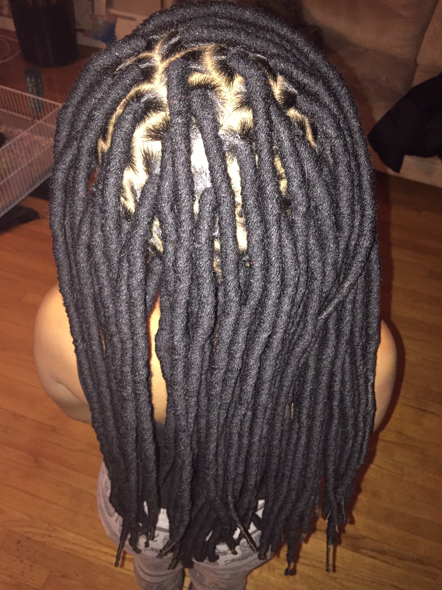 Chy on Twitter "My First Yarn Dreads ðŸ¤˜ðŸ ¾ ï¸ â€¦