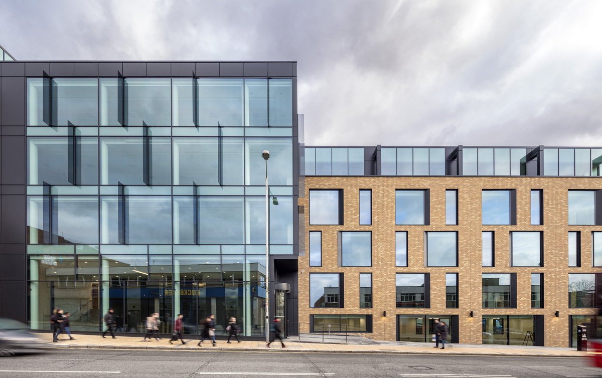 FK Group on Twitter "Our façade works at Belmont House in Uxbridge for