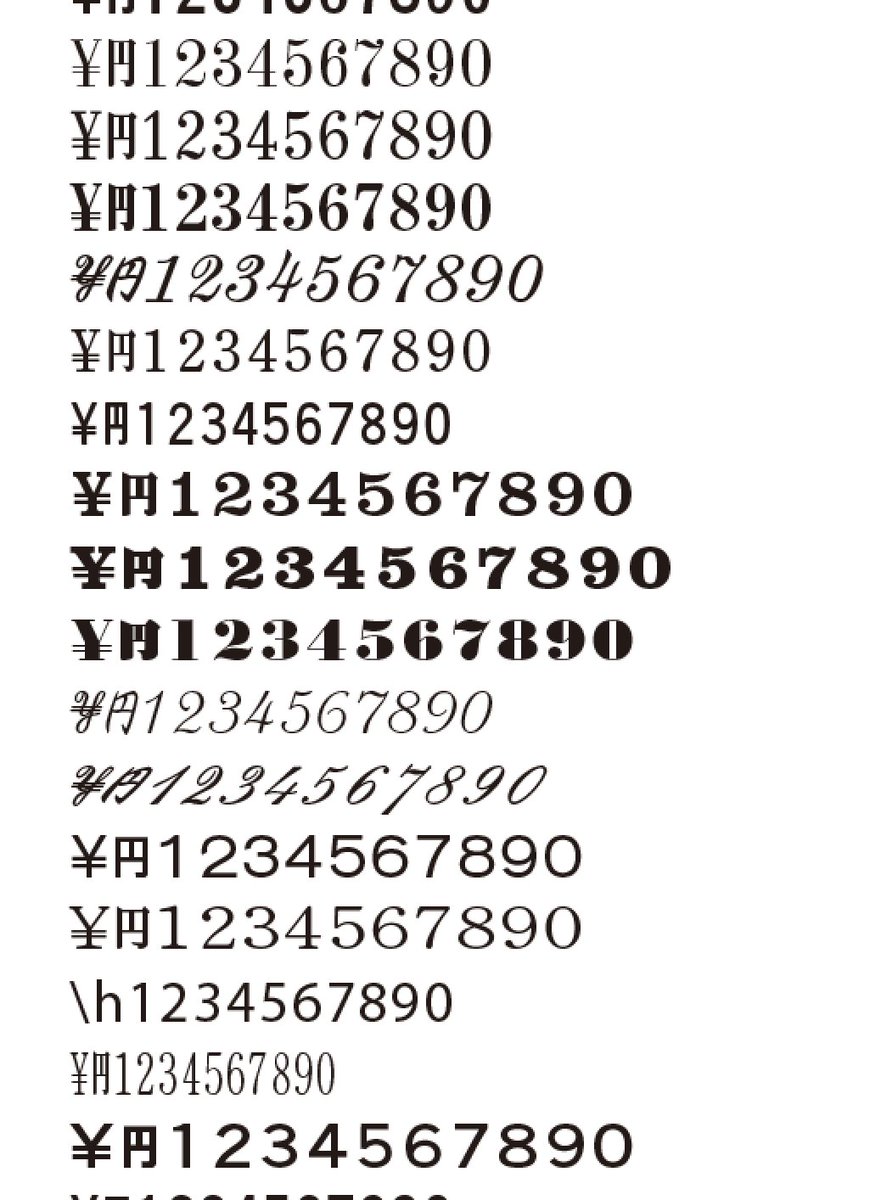 数字 フォント 【2020】フリー数字フォント。おしゃれで見やすいおすすめをまとめ。無料で商用利用可能。