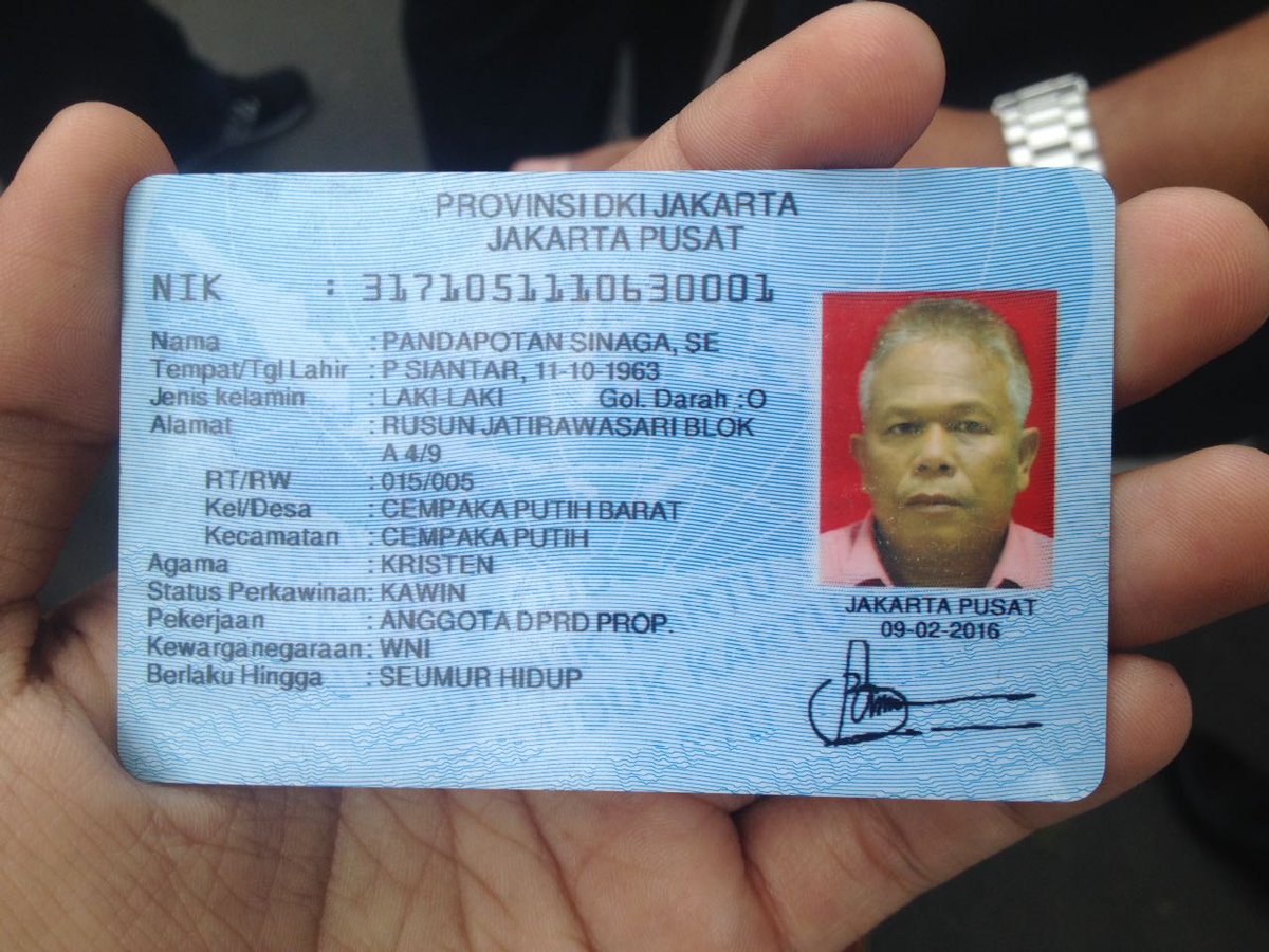 Ktp Jakarta Pusat