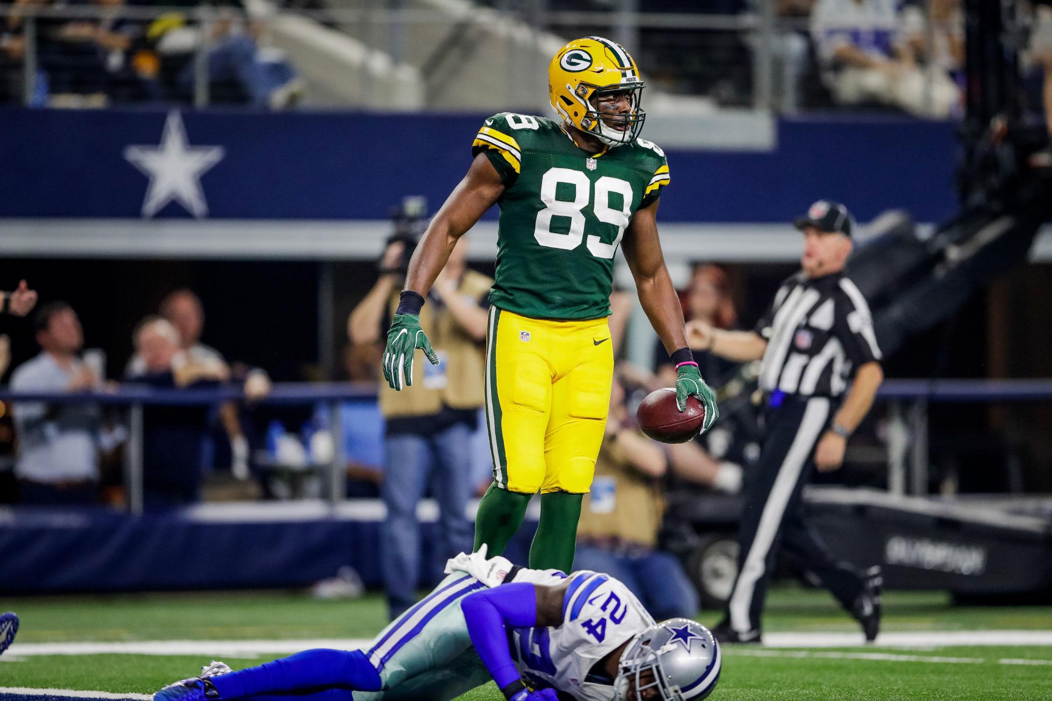 Green Bay Packers on Twitter ".JaredCook89's 18 receptions & 229