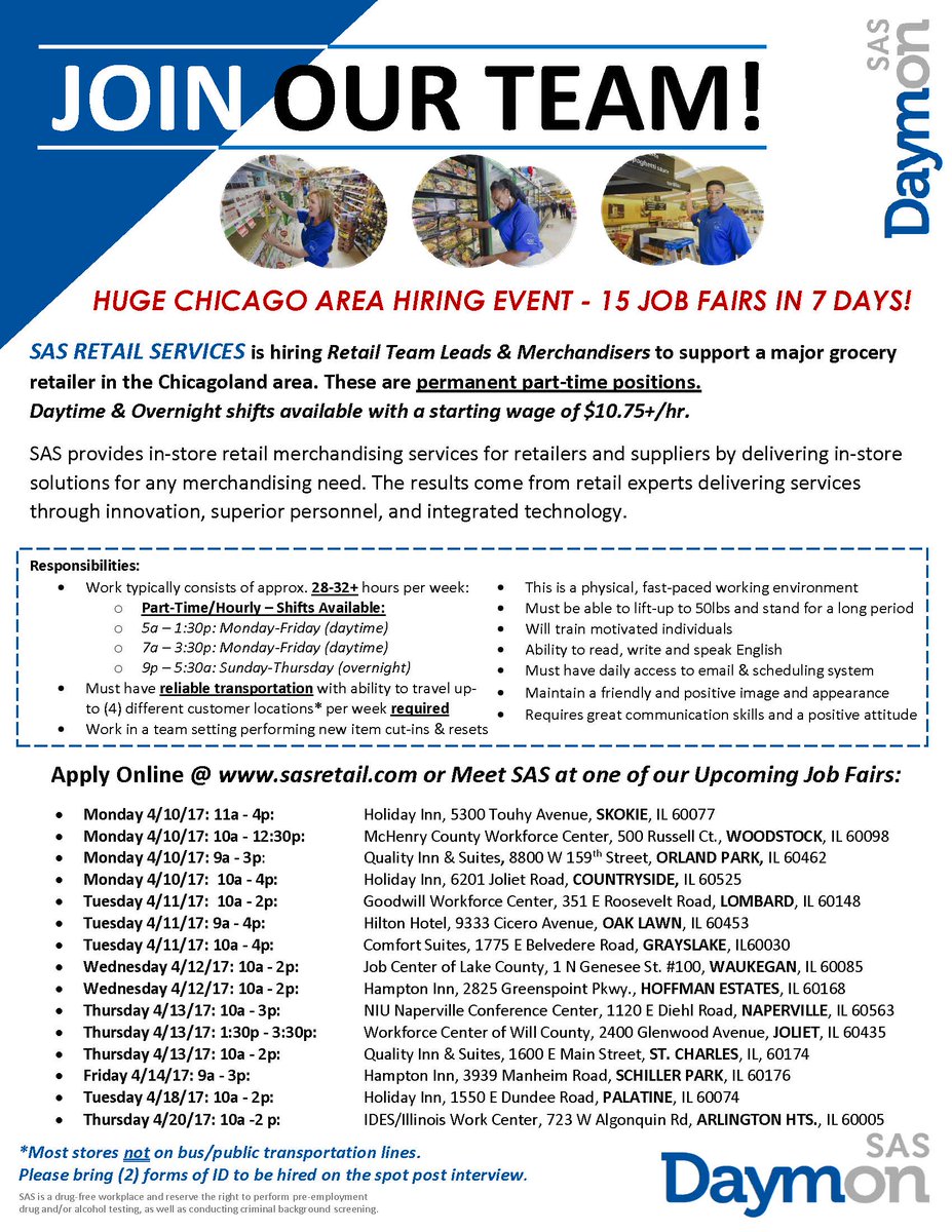 Retail Part Time Jobs Chicago