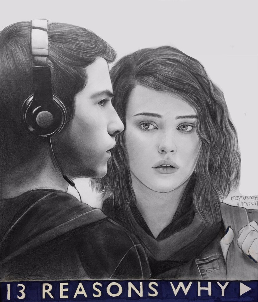 mayrushart on Twitter "My drawing of 13 reasons why…