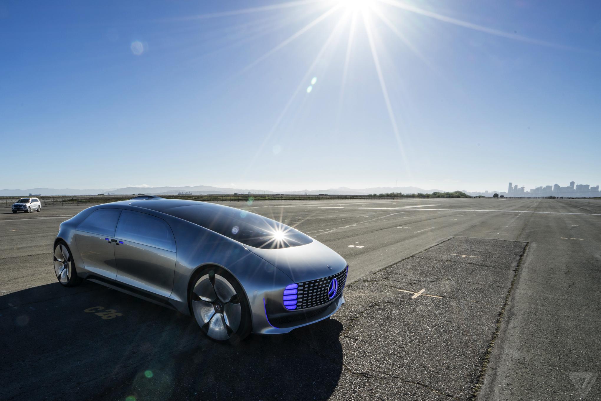 The Verge on Twitter "Taking a ride in the MercedesBenz F 015, a self