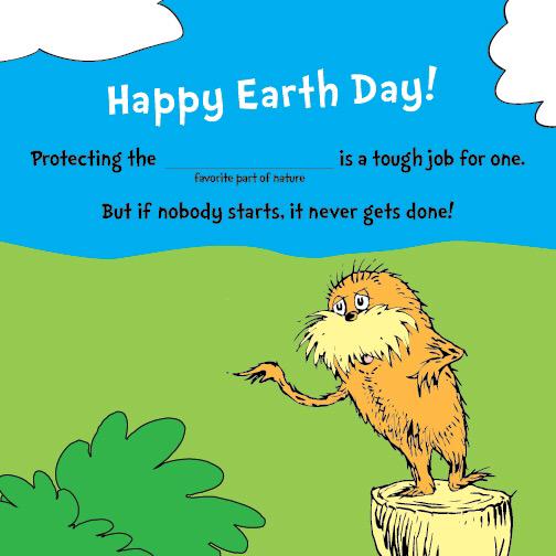 This earth day, save energy at home with energystar and the lorax to