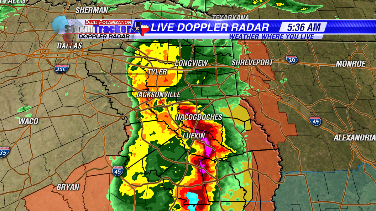 KLTV Weather on Twitter "No Tornado warnings at this time. Severe