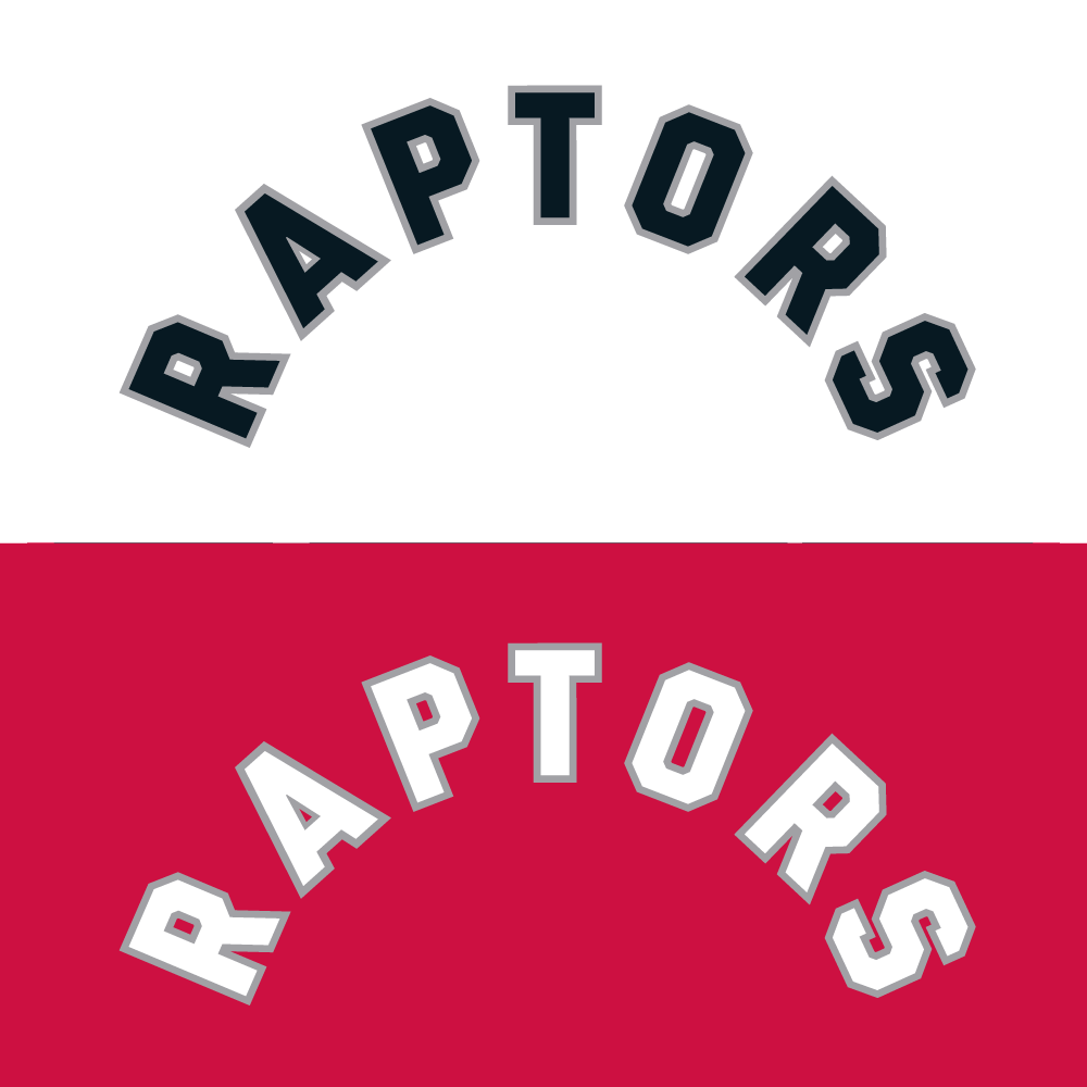 Raptors jersey font? r/torontoraptors