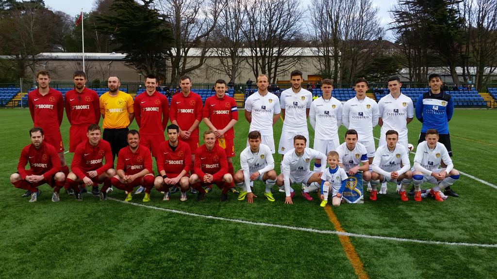 Paul Hatton on Twitter "IsleofManFA v Leeds Utd Under 21s at the bowl