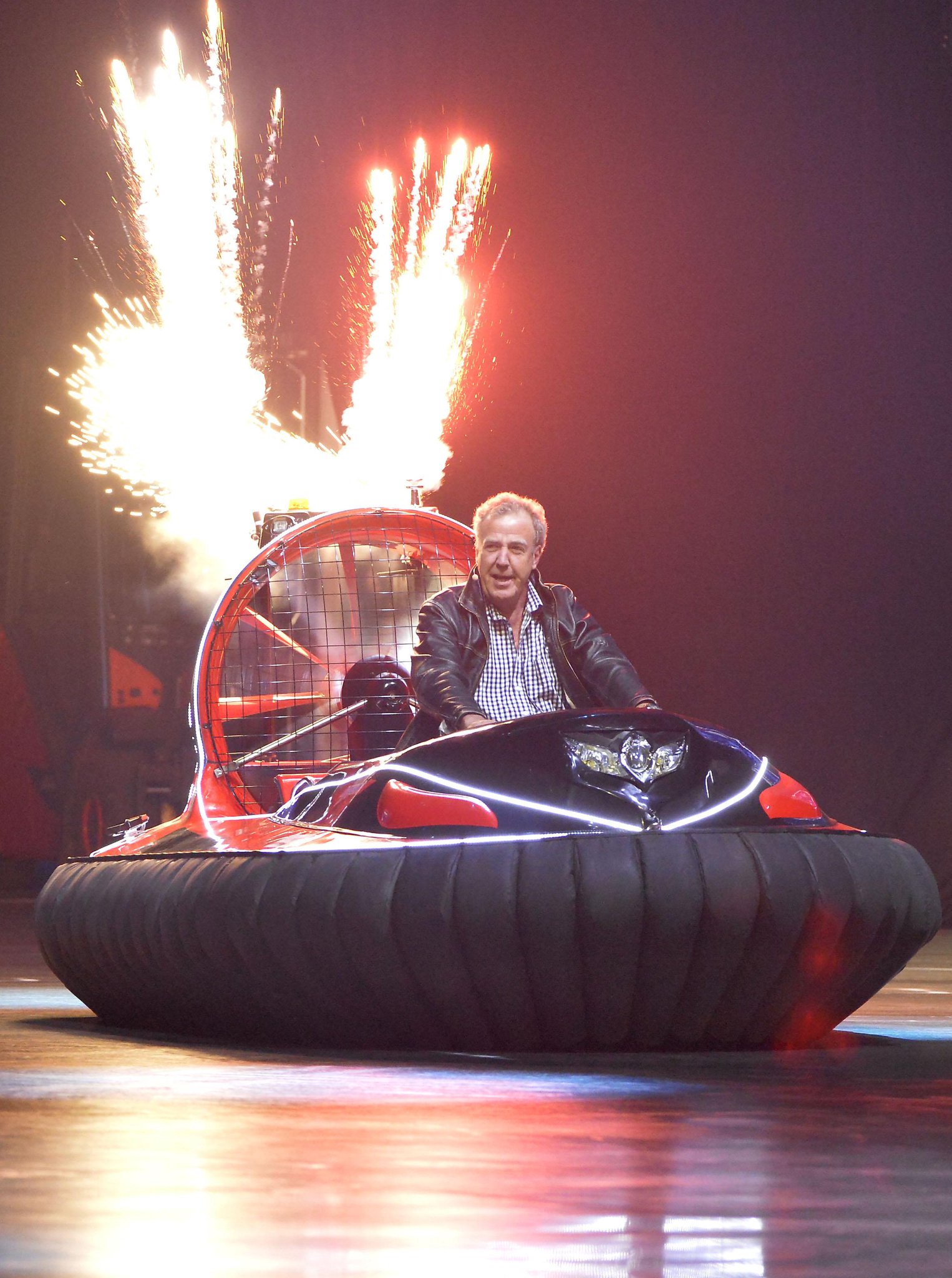 Belfast Live on Twitter "ClarksonHammondMayLive lights up Belfast