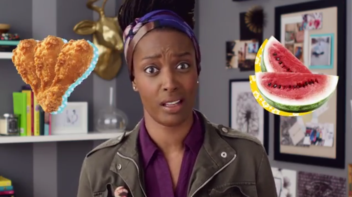 Fried Chicken Watermelon Meme