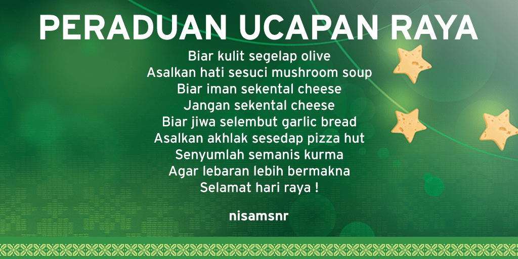 Pantun Hari Raya Aidilfitri / Koleksi Ucapan SMS Pantun