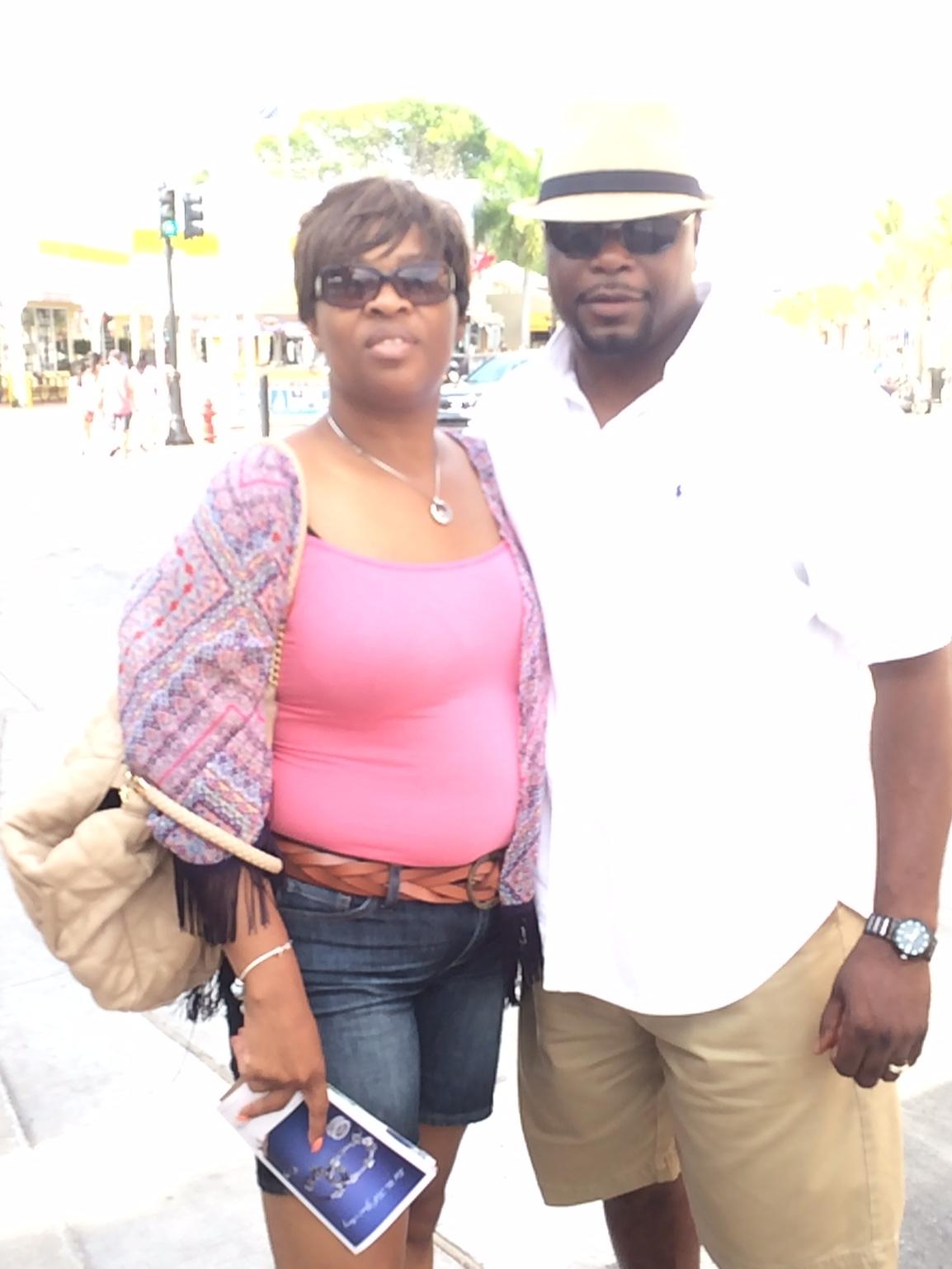 Rodney Screen on Twitter "Me and my Queen on our Anniversary in Key