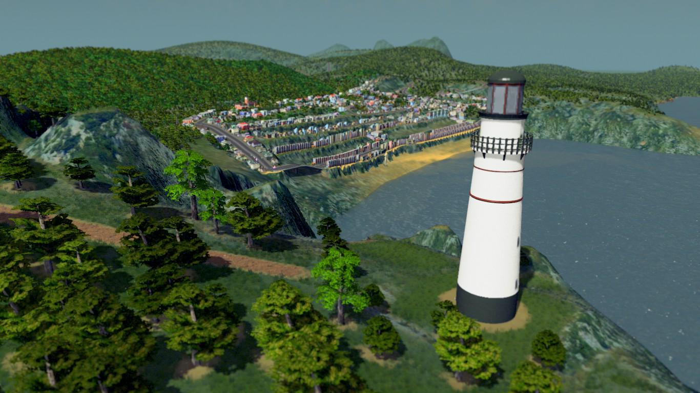 Sr TONAYA on Twitter "This is my little arcadia bay in cities skylines