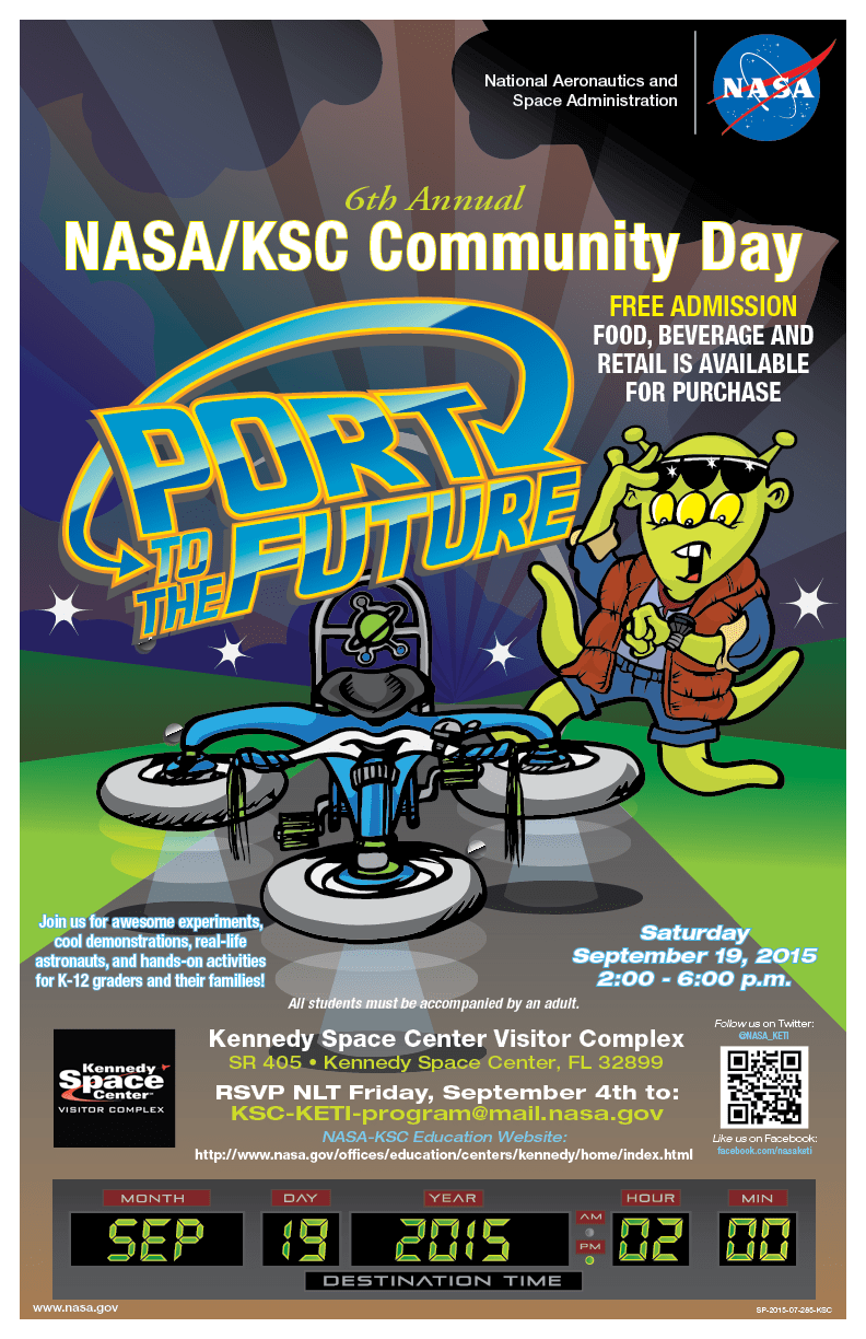 NASA KETI on Twitter "Join us for NASA/KSC Community Day 2015! 