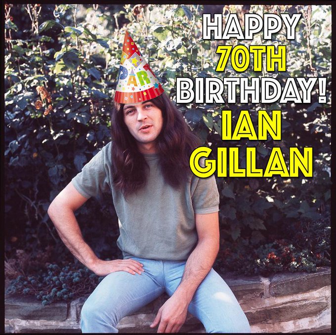 Ian Gillan's Birthday Celebration HappyBday.to