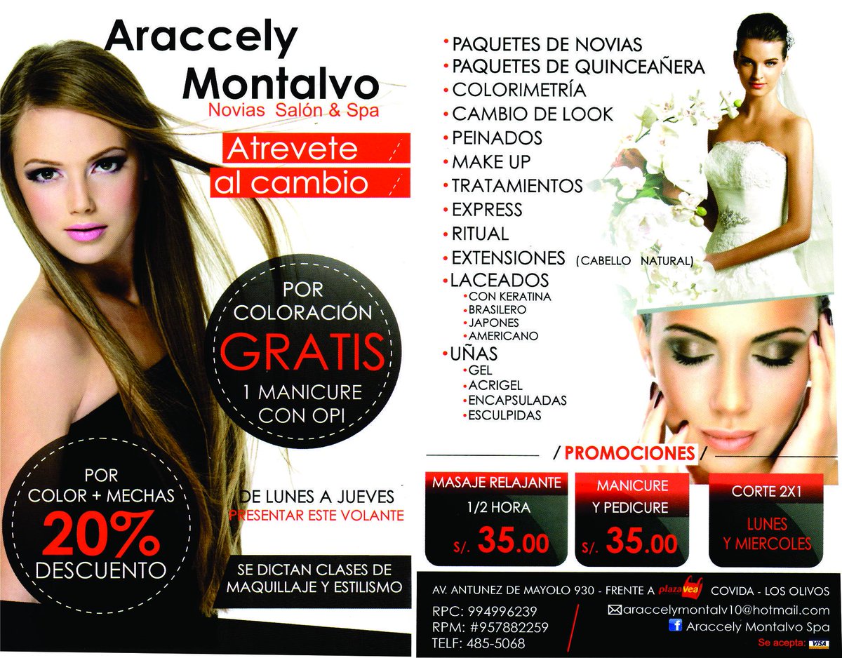 Montalvo Precios De Laceados Peinados
