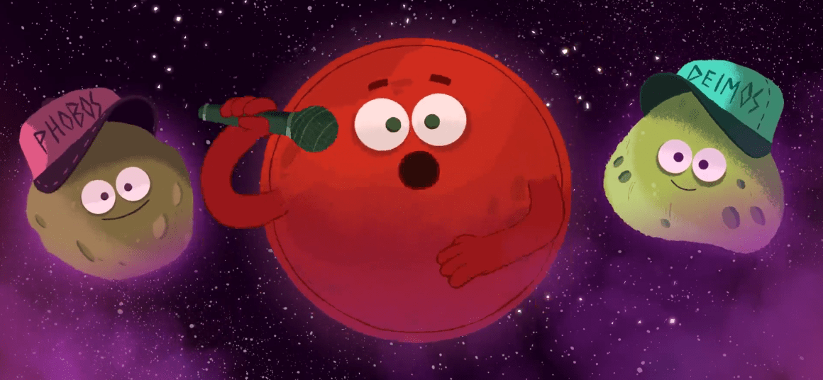 StoryBots on Twitter "FUN FACT Mars has 2 moons, Phobos and Deimos