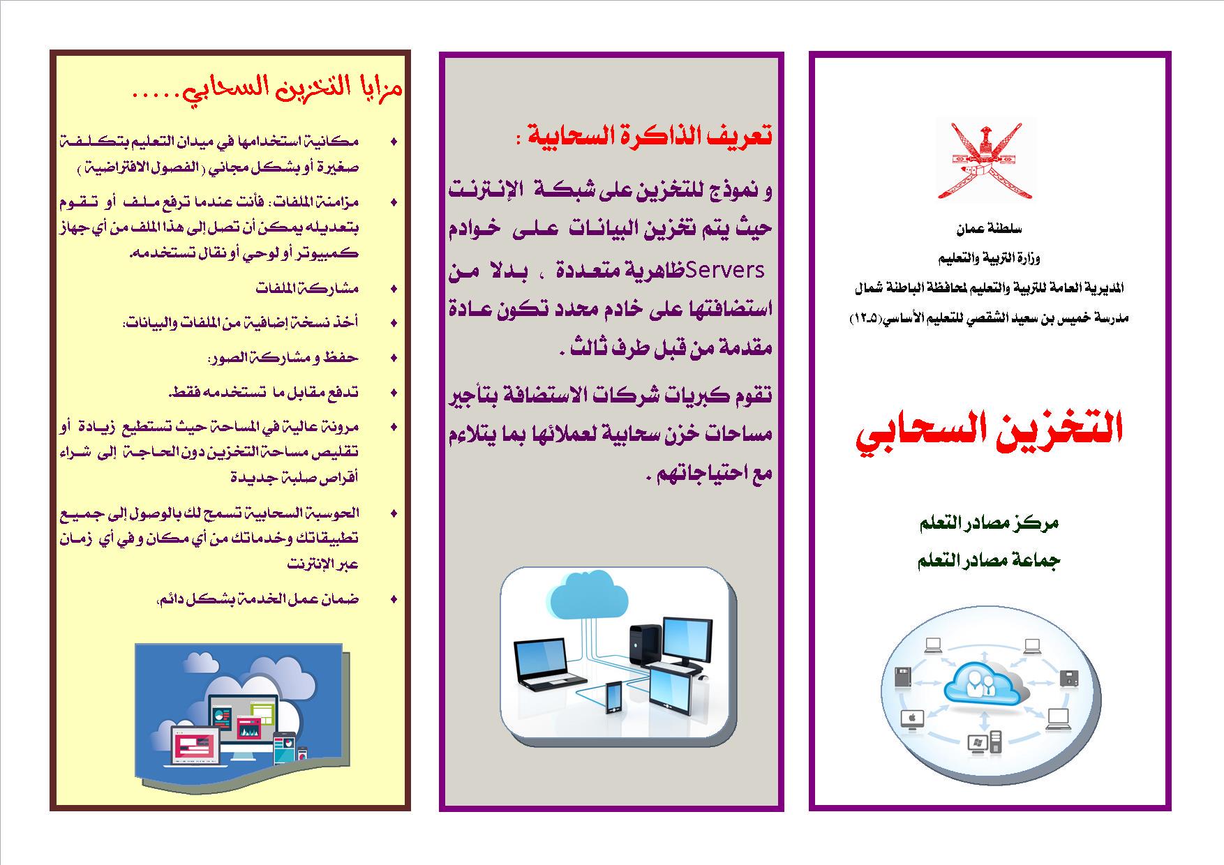 ركن مركز مصادر التعلم on Twitter "مطوية عن الذاكرة