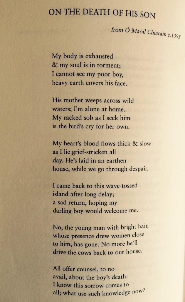Mother Death Poems From Son