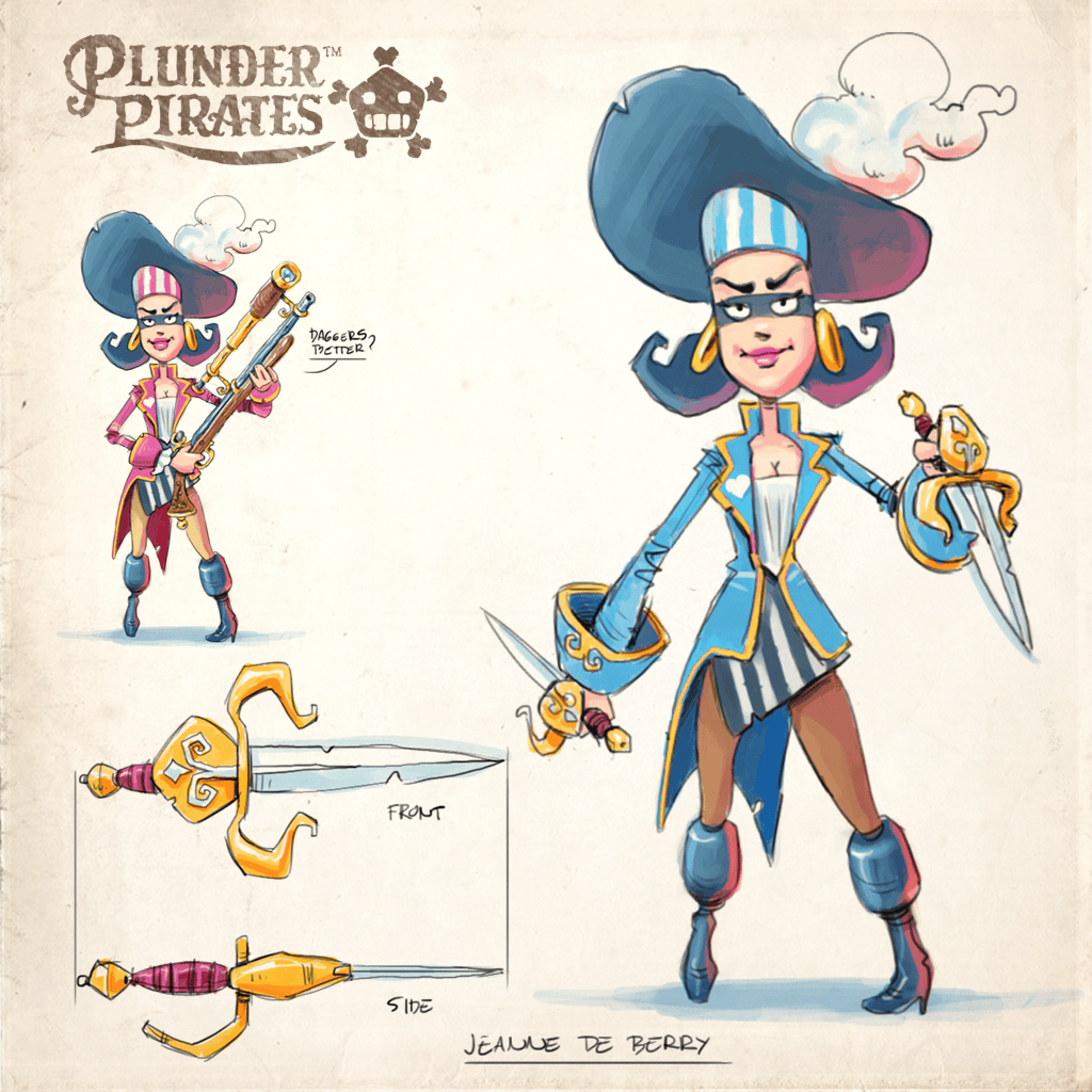 Developer Notes Jeanne de Berry Plunder Pirates Forum