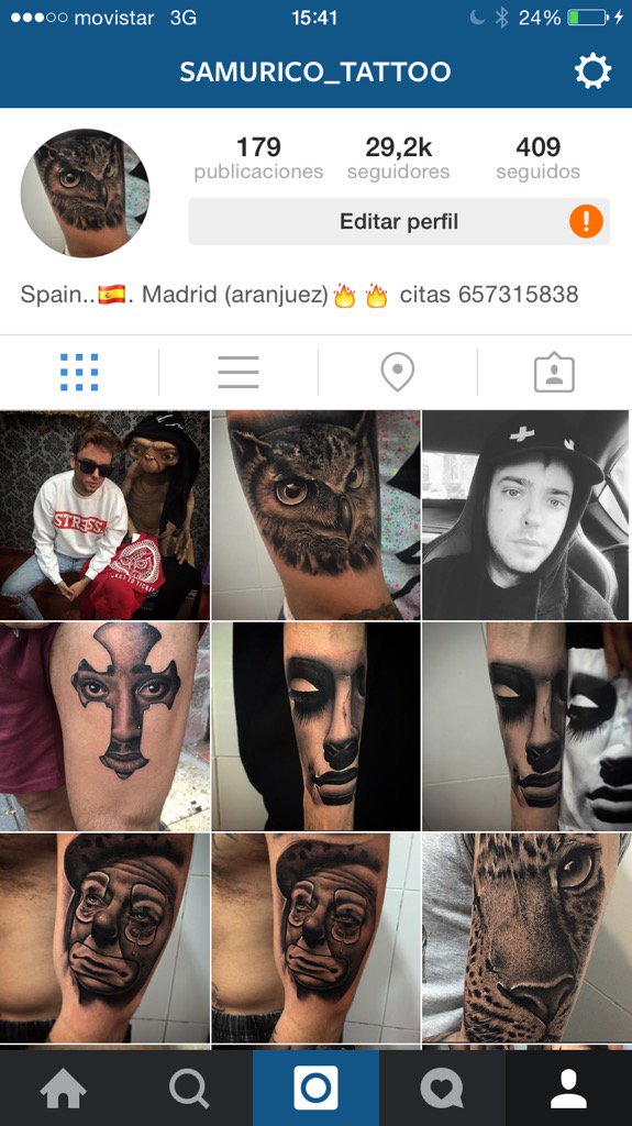 Samuel Rico Tattoo on Twitter "Últimamente me meto poco por aquí