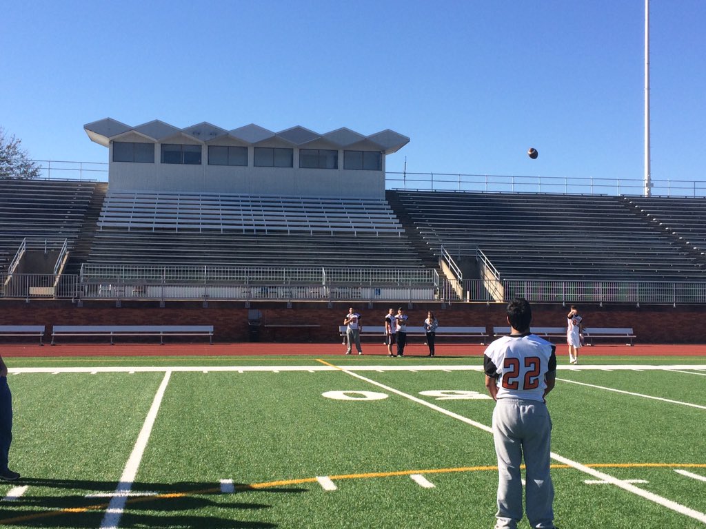 Football on Twitter "Walk through at Salina