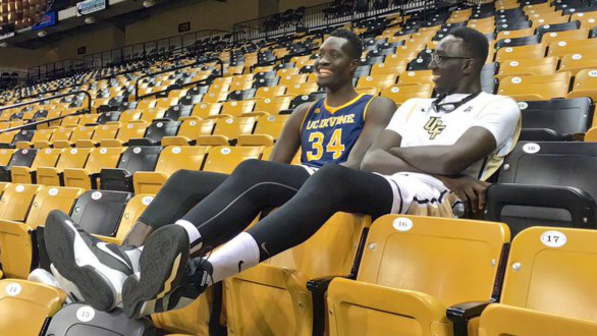 Finally, 76 bigs tacko fall and mamadou ndiaye will meet eyetoeye