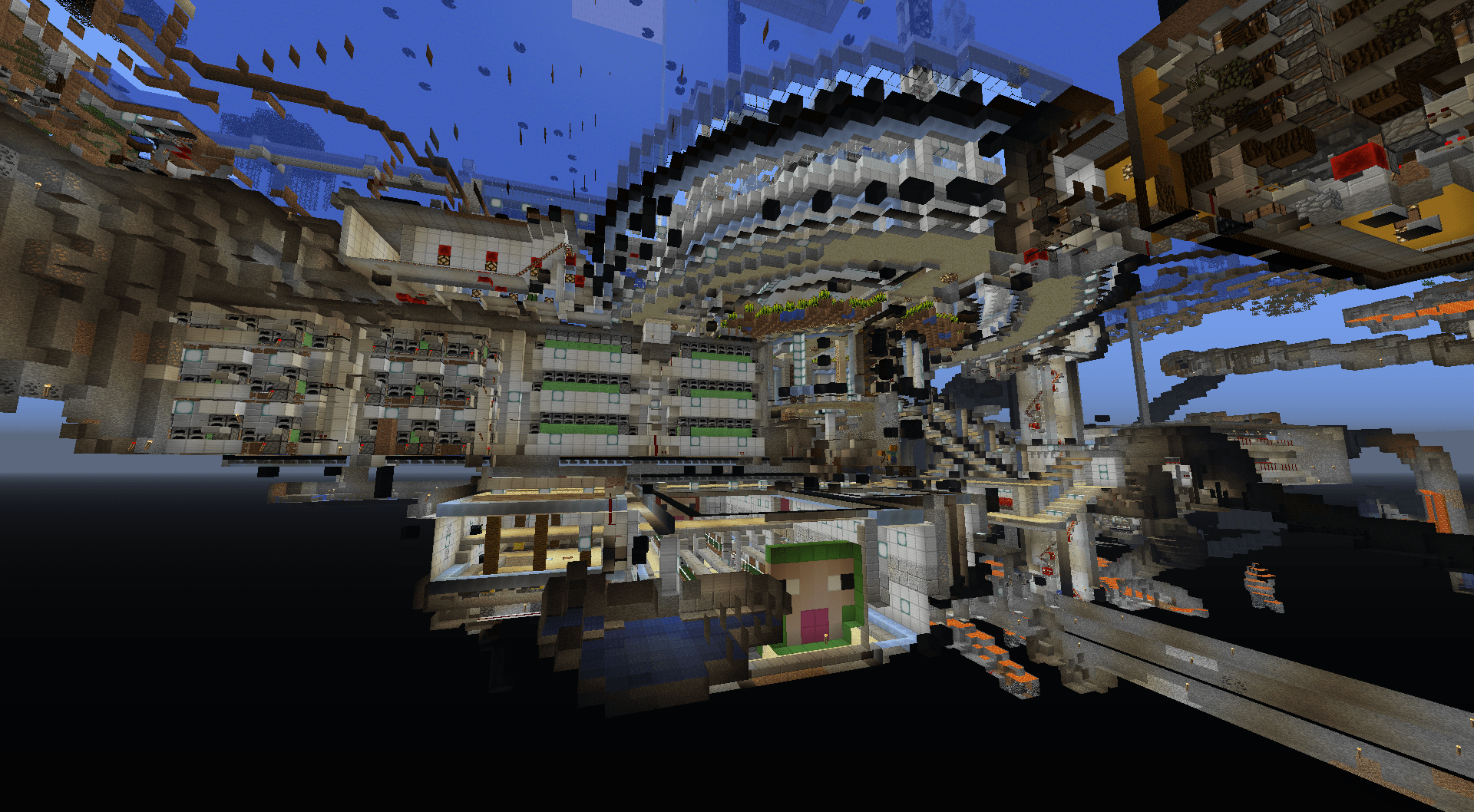 Mumbo Jumbo on Twitter "Definitely the best perspective of my Hermitcraft Base. https//t.co