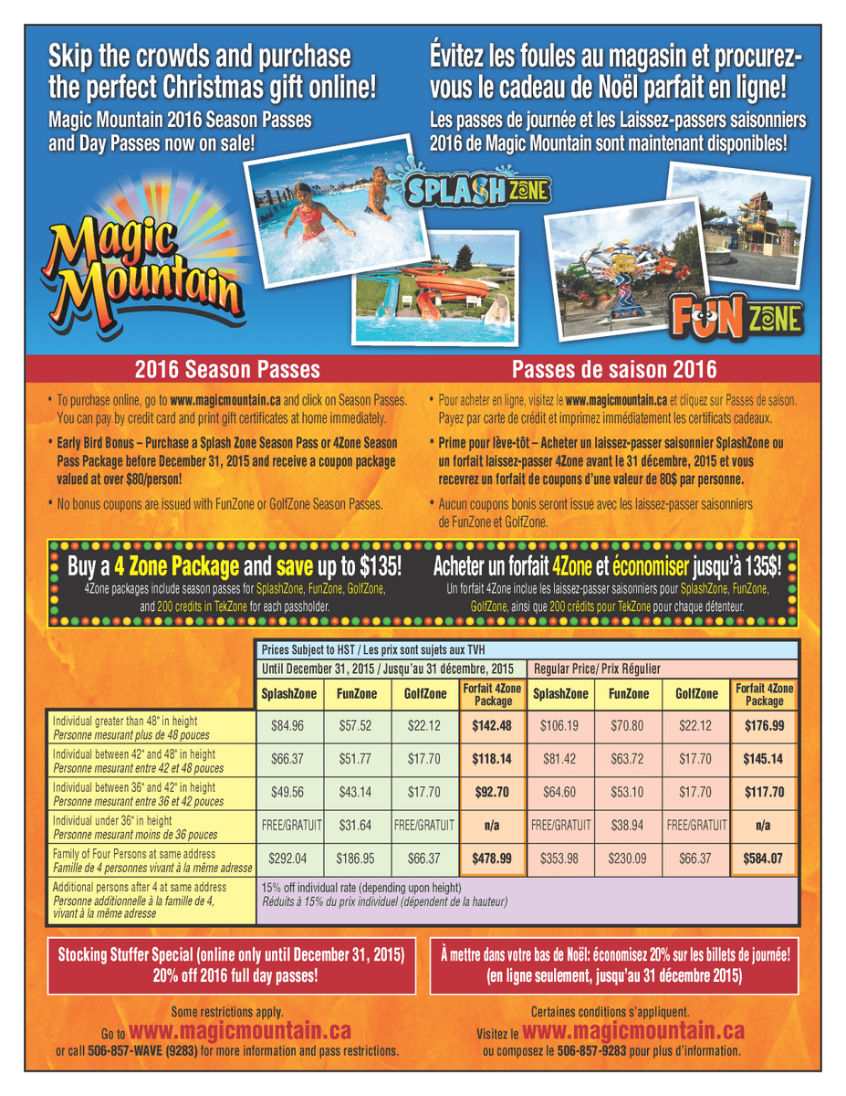 Magic Mountain No Twitter: "2016 Season Passes Now On Sale! Purchase Online By December 31 And Save$$ Https://T.co/Wulmwzliax Https://T.co/I5Oycuizy3"