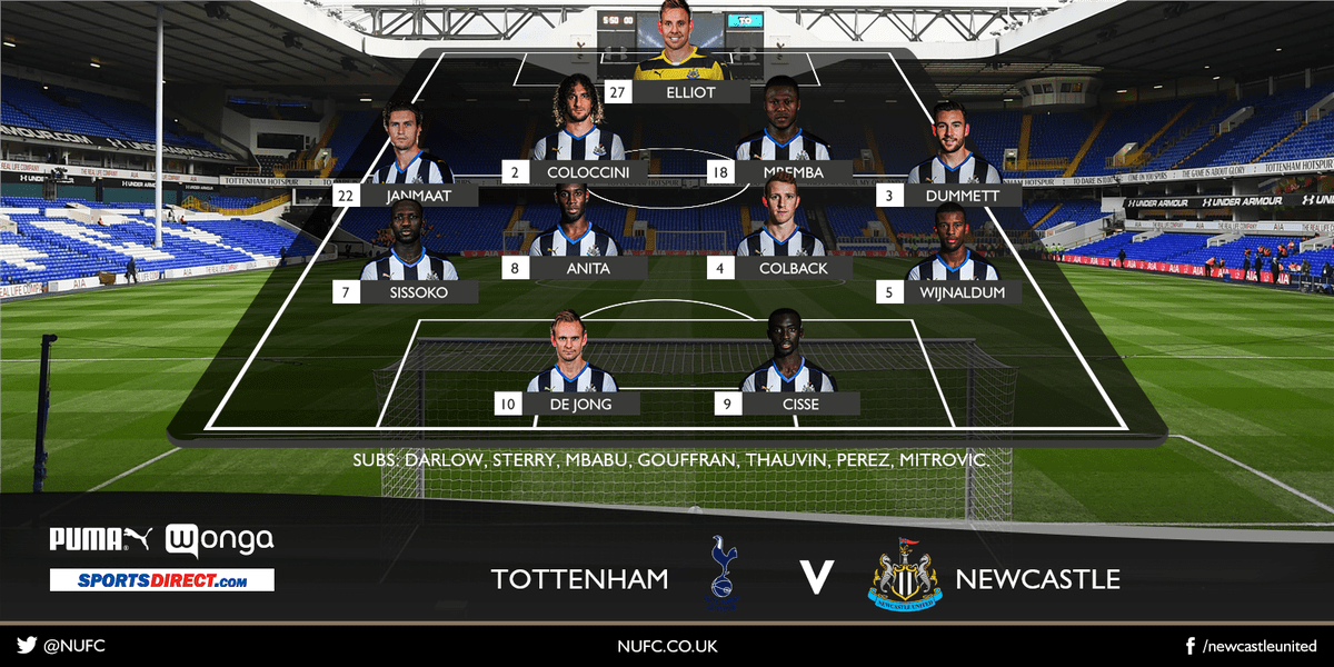 Starting lineups Tottenham v Newcastle ITV News