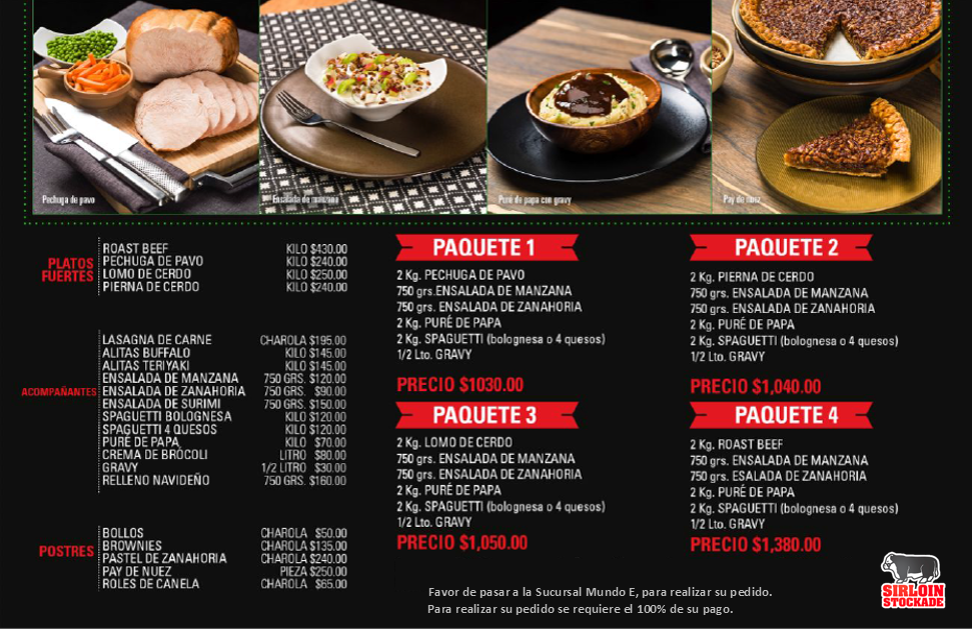 Total 92+ imagen sirloin stockade guadalajara precio del buffet